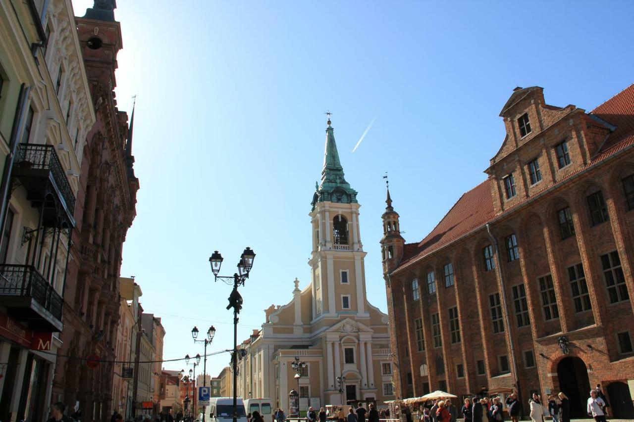 Apartament Z Widokiem W Centrum Starego Miasta Torun Bagian luar foto