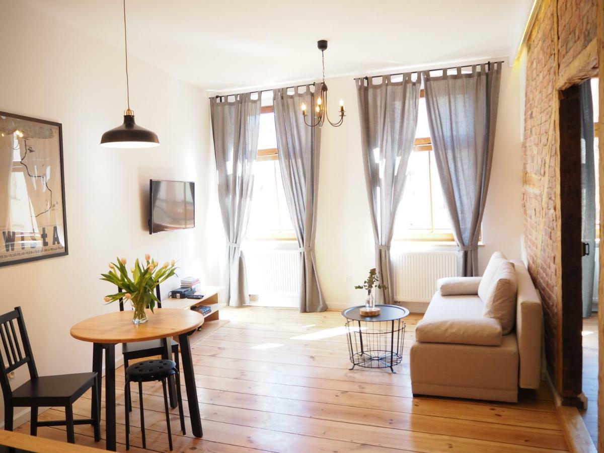 Apartament Z Widokiem W Centrum Starego Miasta Torun Bagian luar foto